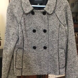 Banana Republic Wool Blend Tweed Blazer 10